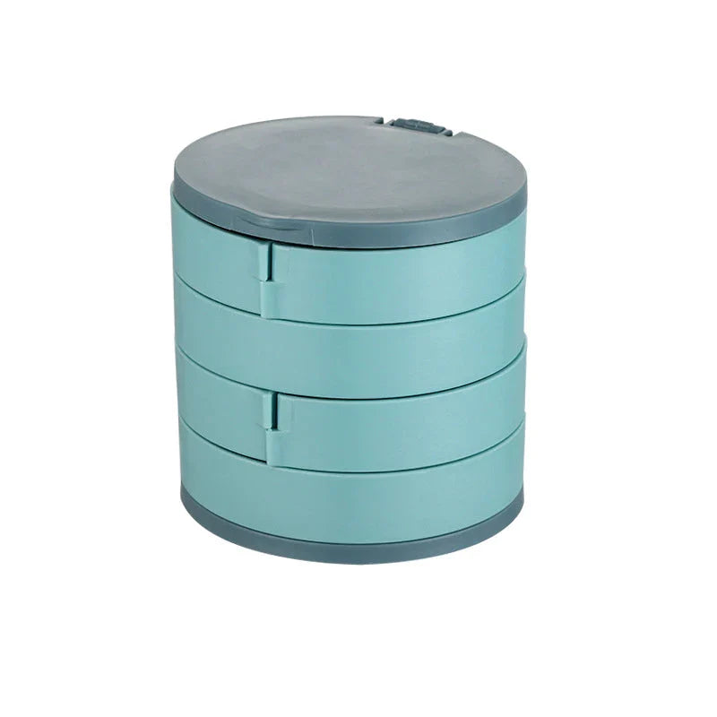Avtoit | Perfect Gift-4 Layer Rotatable Jewelry Storage Box