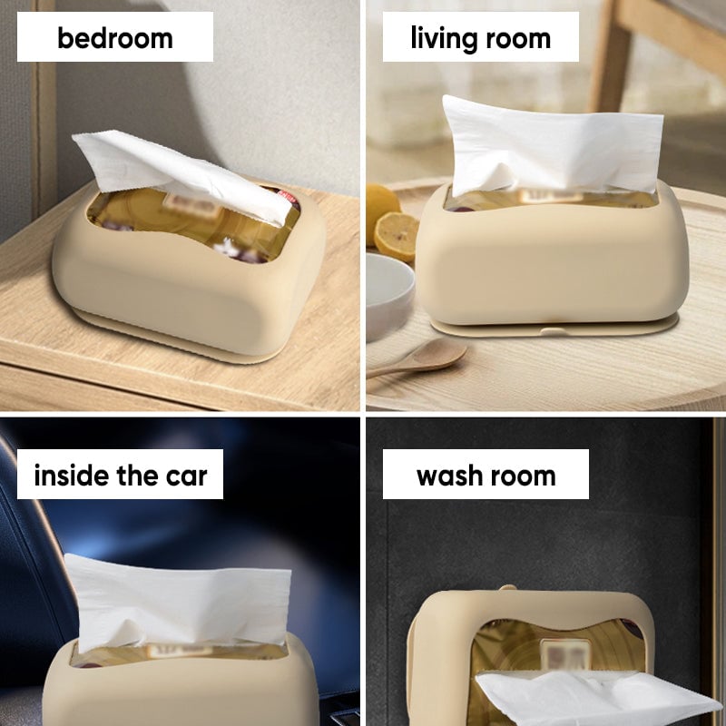 Avtoit | Household Silicone Suction Cup Tissue Box