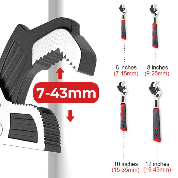 Avtoit | Industrial Grade Multifunctional Self-locking Pipe Wrench Tool
