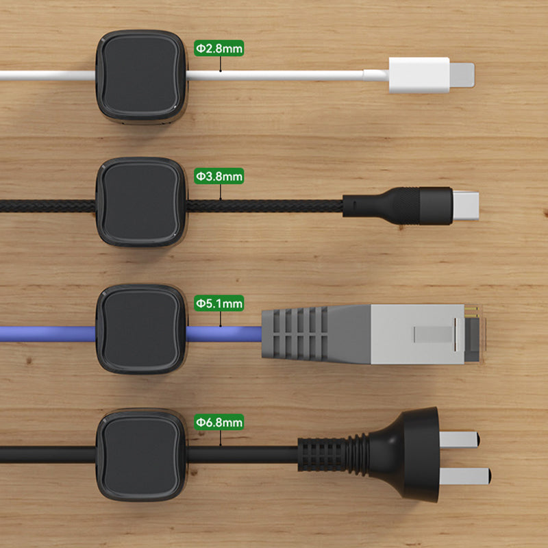 Avtoit | Magnetic cable clip holder - set of 6 pcs.