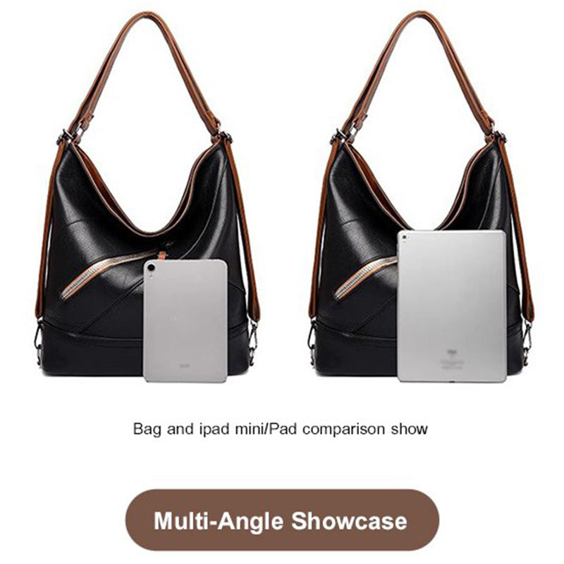 Avtoit | Large Capacity PU Leather Bucket Bag