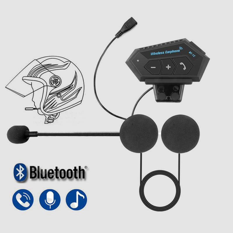 Avtoit | BT12 Motorcycle Helmet Bluetooth Headset