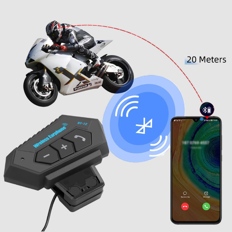 Avtoit | BT12 Motorcycle Helmet Bluetooth Headset