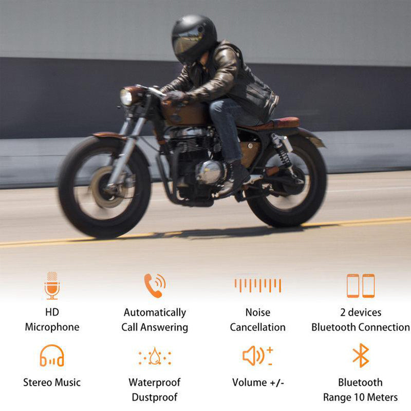 Avtoit | BT12 Motorcycle Helmet Bluetooth Headset