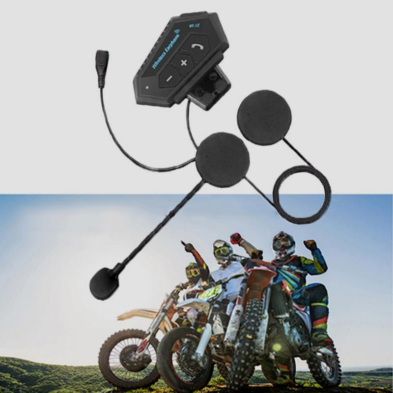 Avtoit | BT12 Motorcycle Helmet Bluetooth Headset