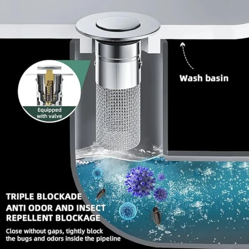 Avtoit | Floor drain filter in stainless steel