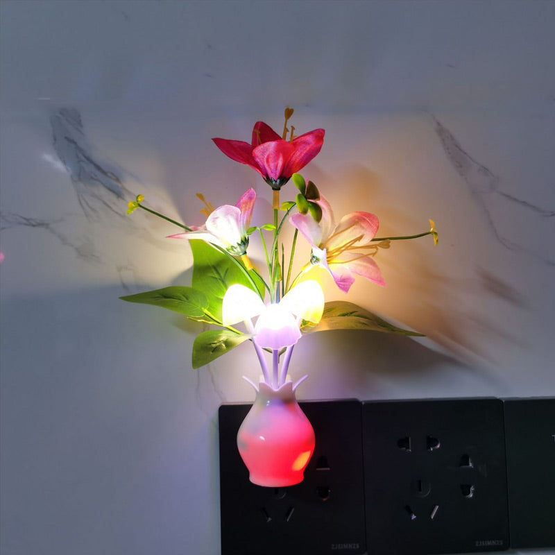 Avtoit | LED night light in the form of simulated flowers with intelligent control for the bedroom