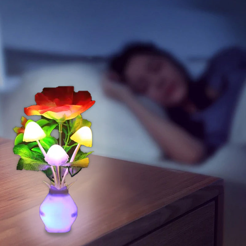 Avtoit | LED night light in the form of simulated flowers with intelligent control for the bedroom