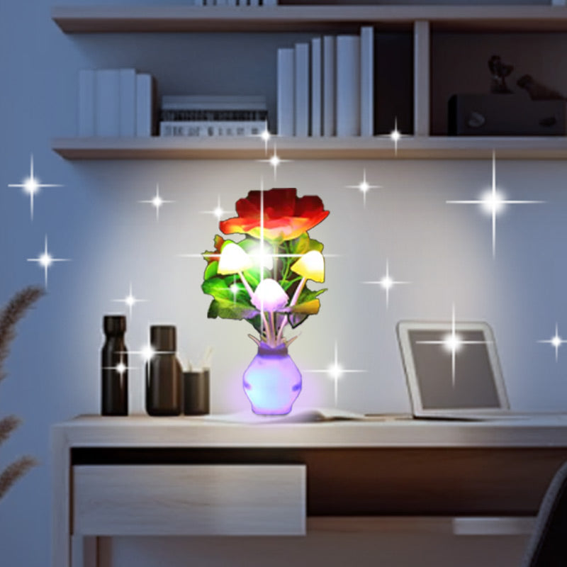 Avtoit | LED night light in the form of simulated flowers with intelligent control for the bedroom