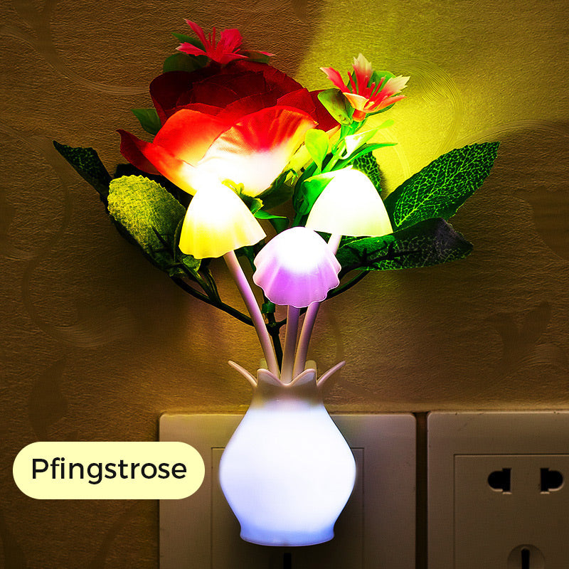 Avtoit | LED night light in the form of simulated flowers with intelligent control for the bedroom