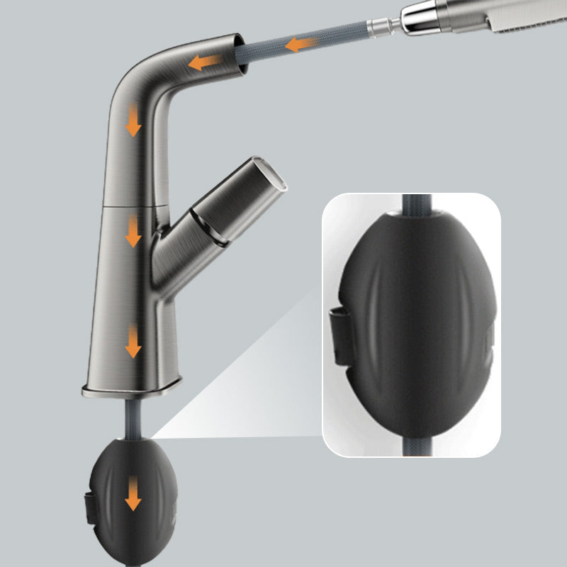 Avtoit | 1-Hole Sink Mixer with Pull-Out Spray Head
