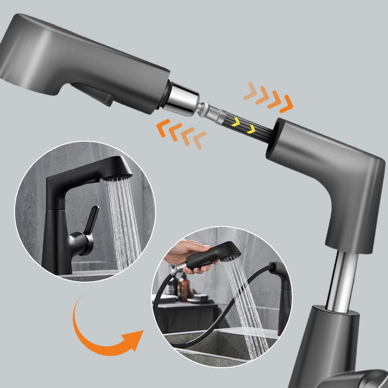 Avtoit | 1-Hole Sink Mixer with Pull-Out Spray Head