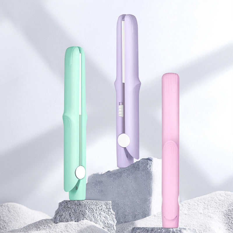 Avtoit | 2-in-1 Mini Curling Wand & Flat Iron Hair Straightener