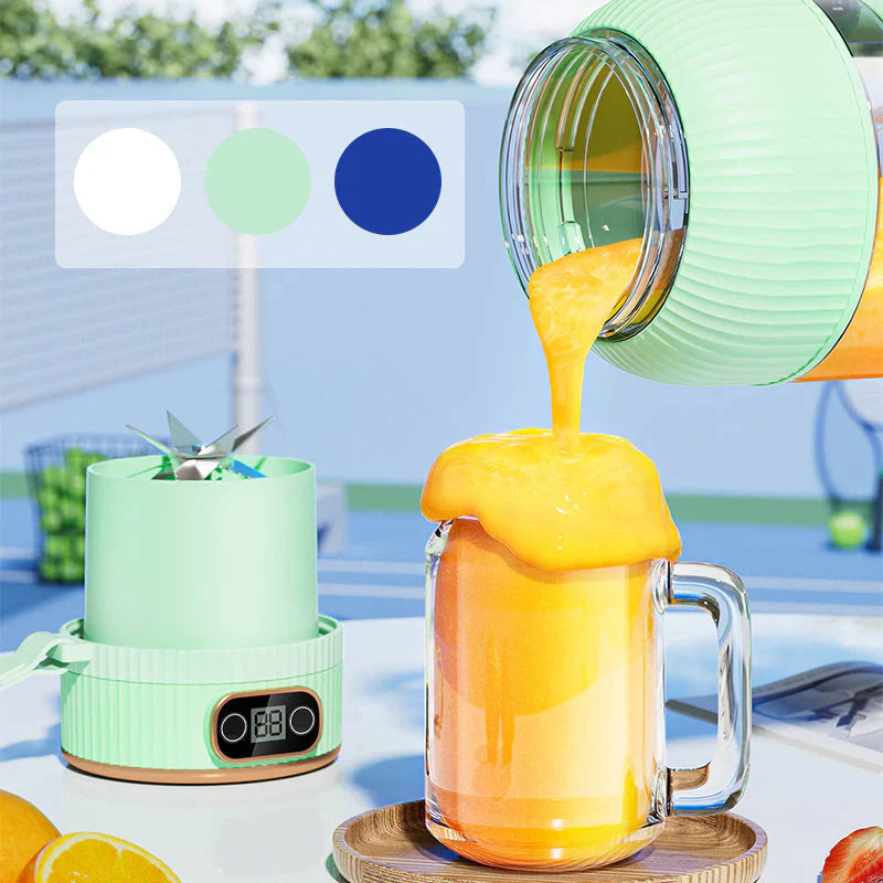 Avtoit | Portable multifunctional blender with double lid and USB charging function – for smoothies and storage containers