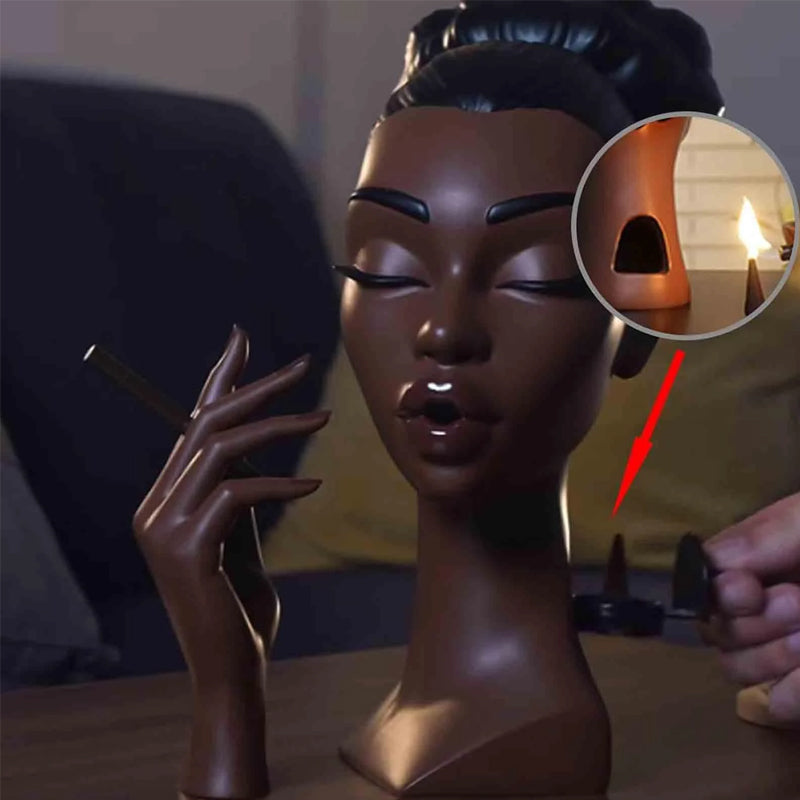 Avtoit | Unique Head-Shaped Incense Burner