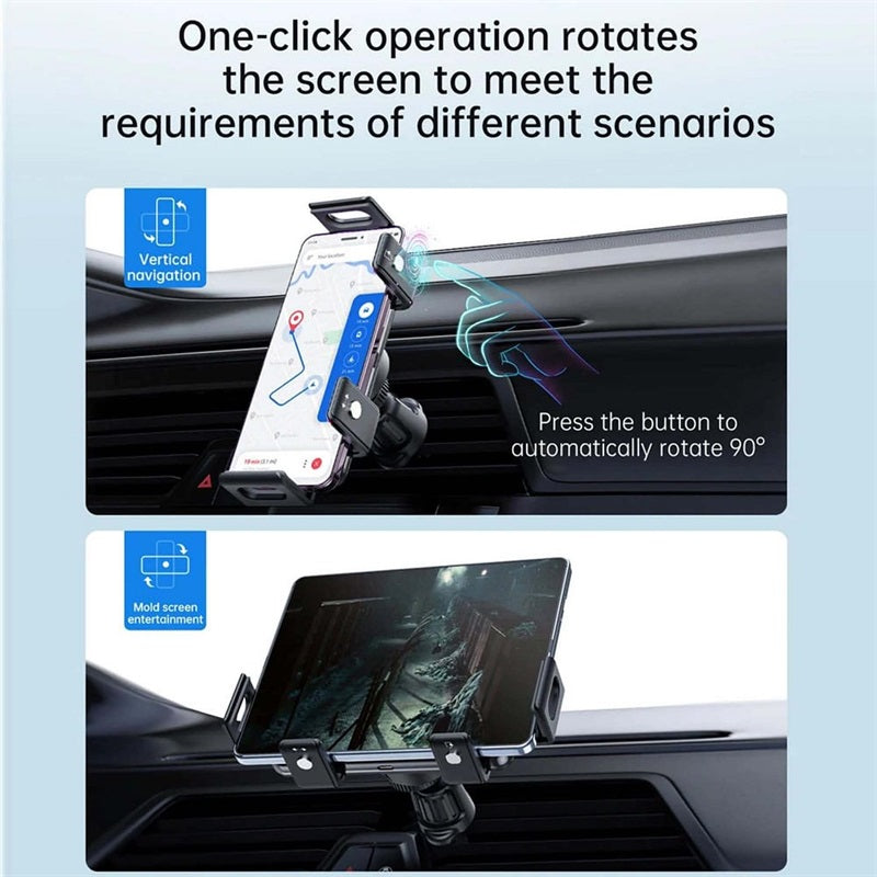 Avtoit | Wireless car charger with two coils for phone mounting