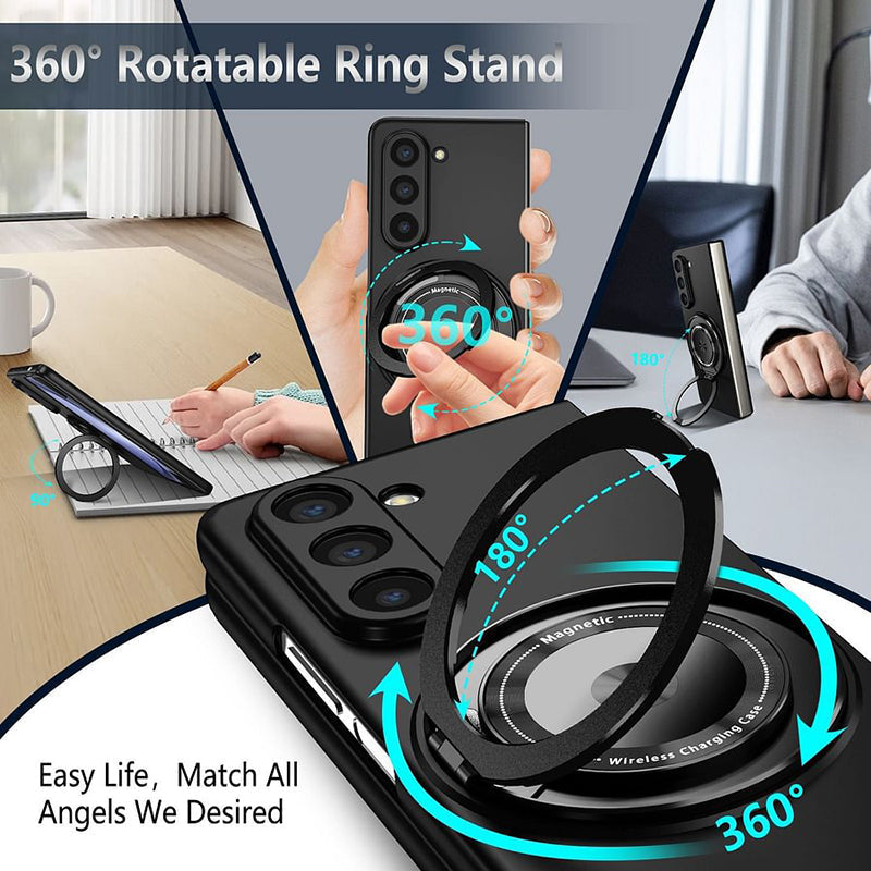 Avtoit | Magnetic phone case with 360° rotating stand for Samsung Z fold & flip 6/5/4/3