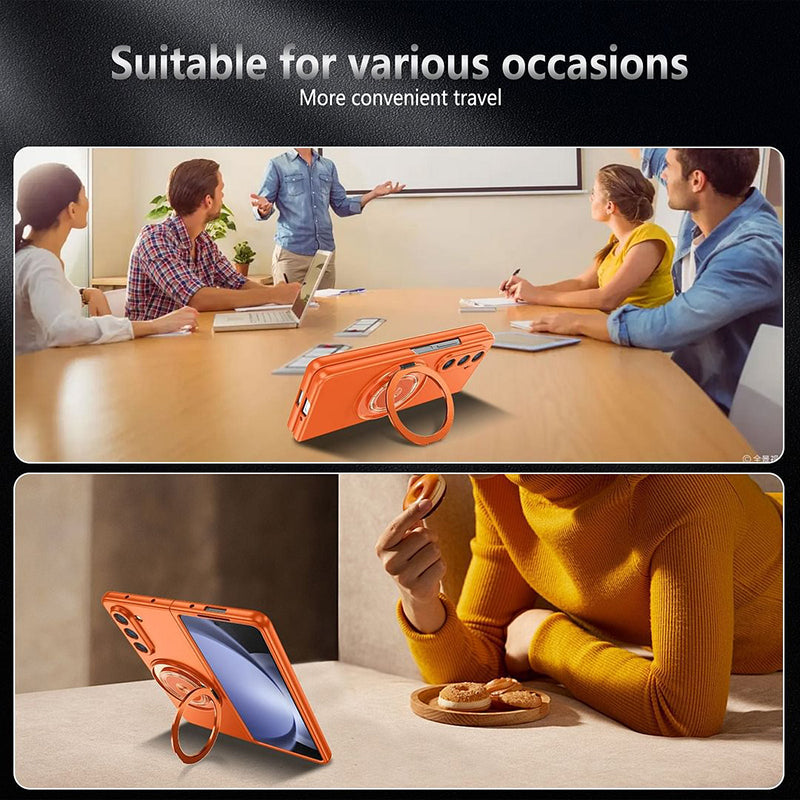 Avtoit | Magnetic phone case with 360° rotating stand for Samsung Z fold & flip 6/5/4/3