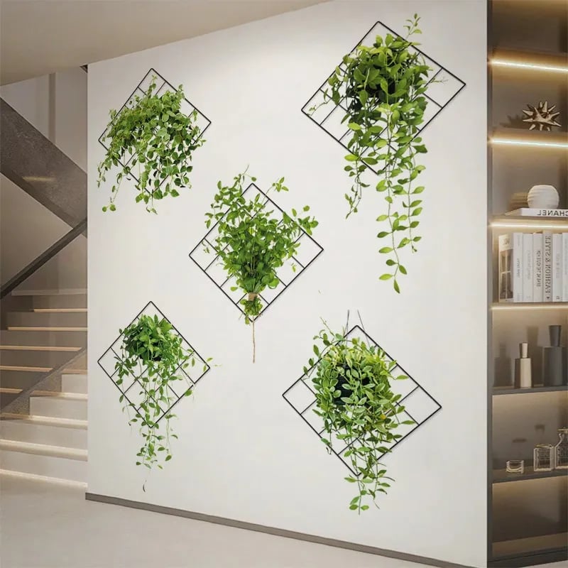 Avtoit | 3D wall sticker with green plant