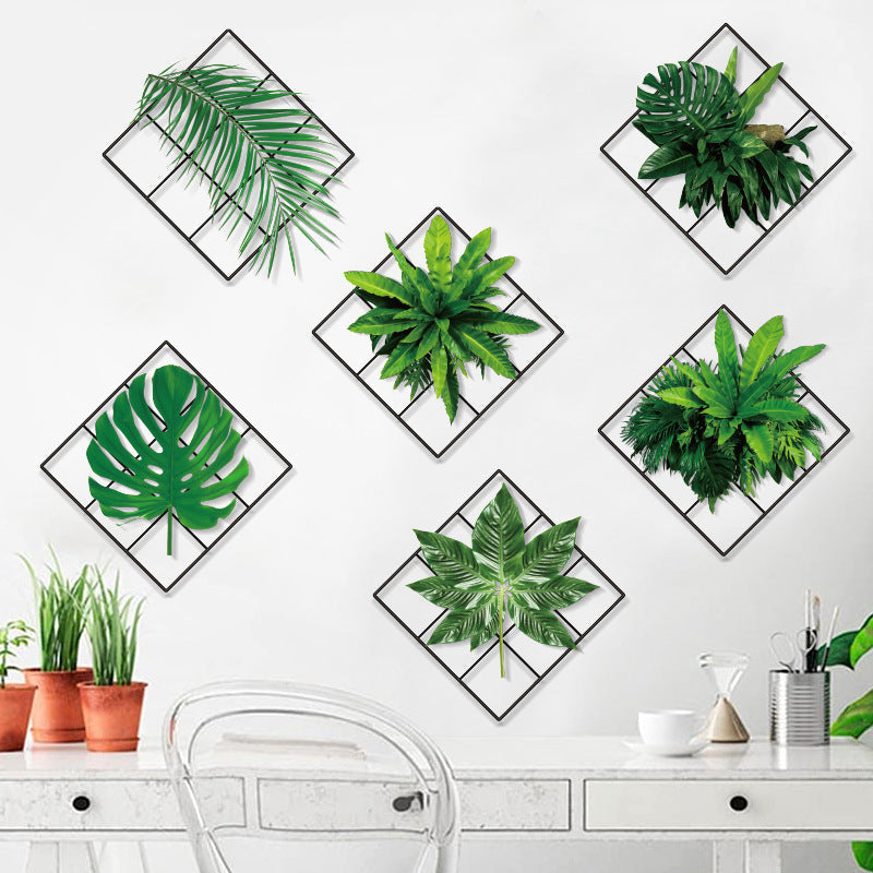 Avtoit | 3D wall sticker with green plant