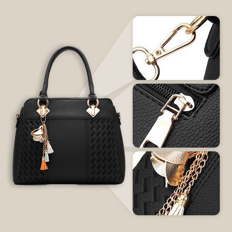 Avtoit | Elegant women's bag with tassel pendant