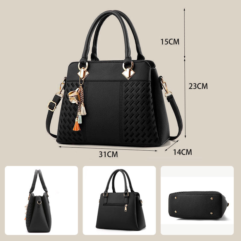 Avtoit | Elegant women's bag with tassel pendant