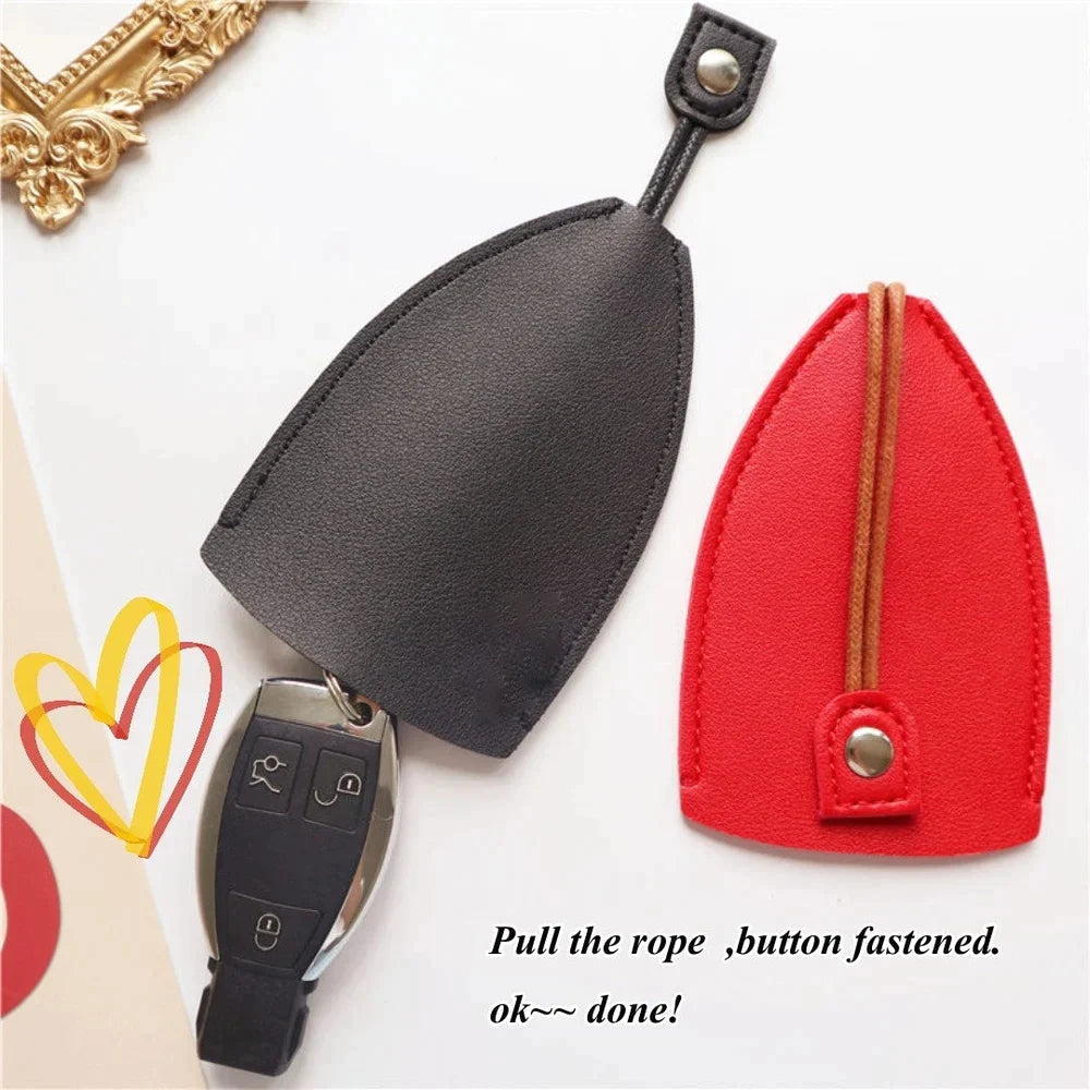 Avtoit | Creative retractable, cute car keychain case with large capacity