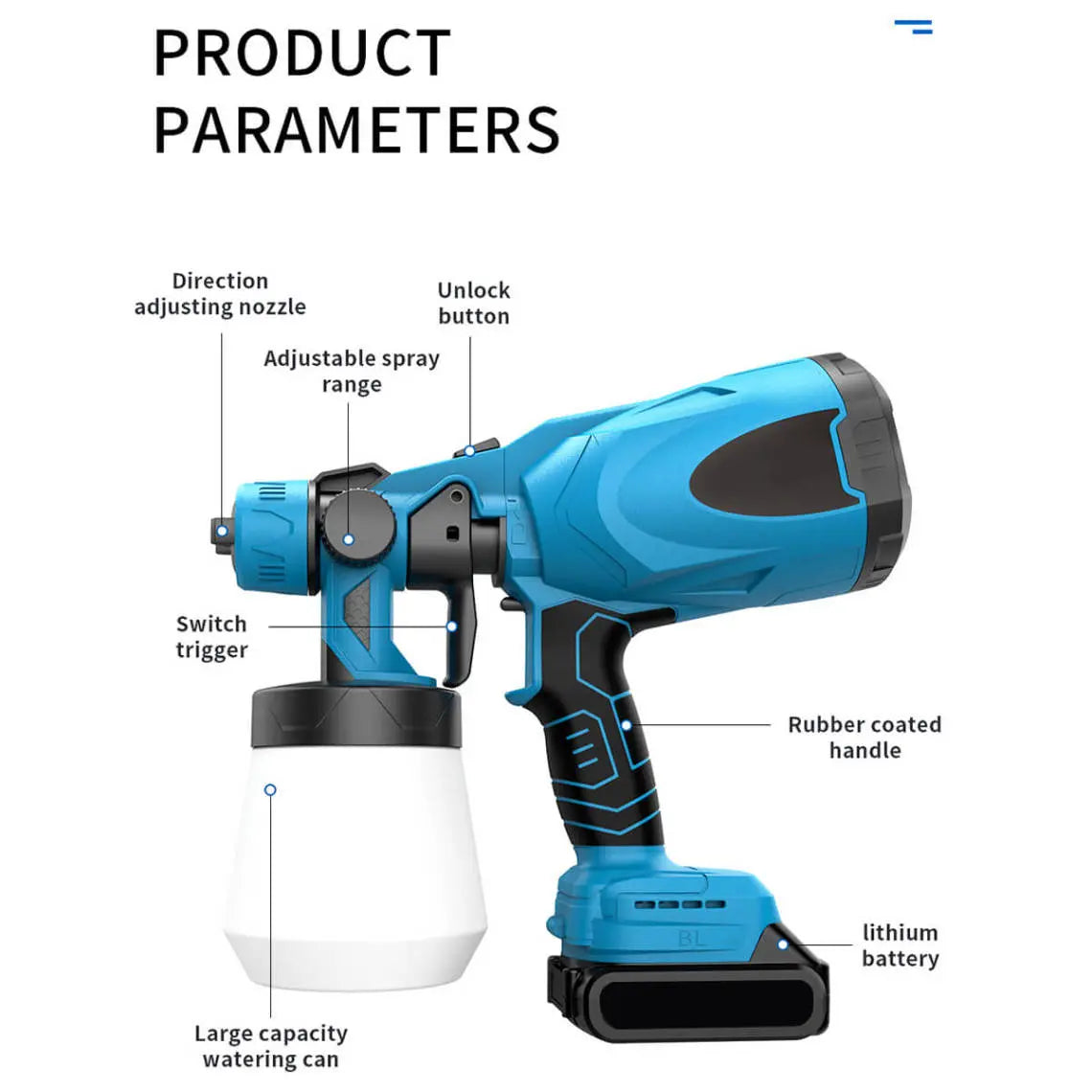 Avtoit | Battery-powered high-pressure sprayer