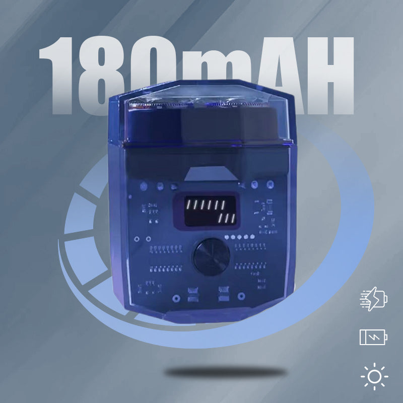 Avtoit | Transparent Mini Electric Razor with Low Noise Level