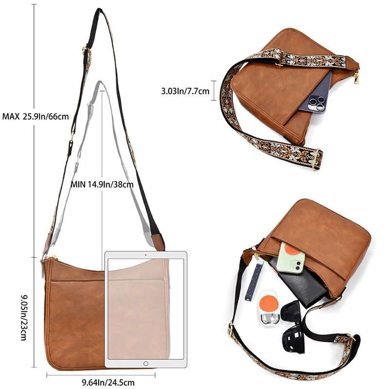 Avtoit | Versatile leather crossbody bag for women