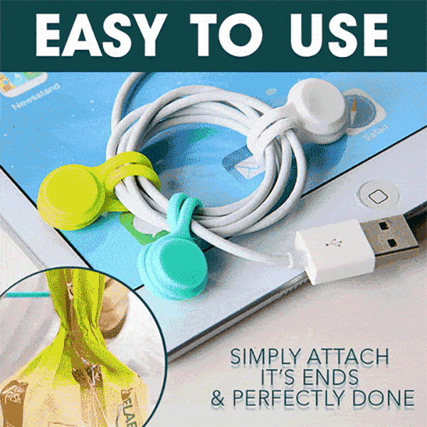 Avtoit | Magnetic cable ties with snap lock