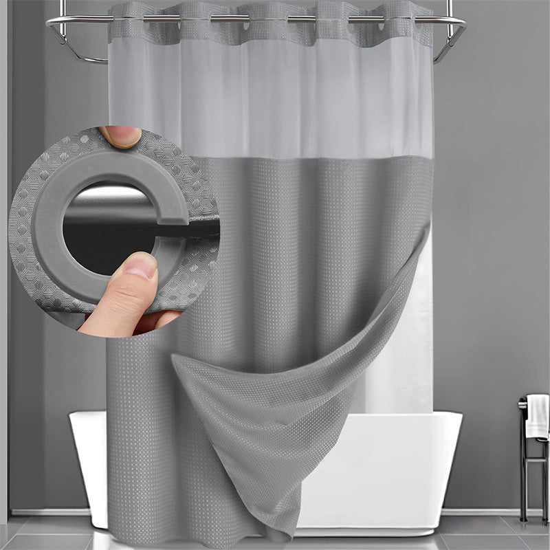 Avtoit | Shower curtain with waffle pattern