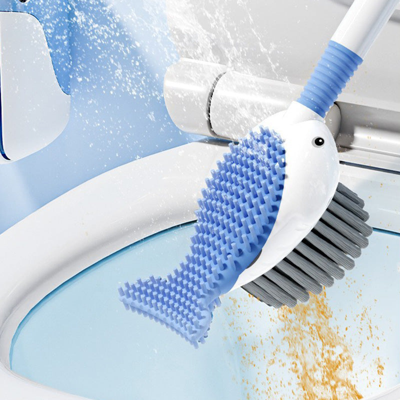 Avtoit | Wall-mounted suction cup toilet brush set