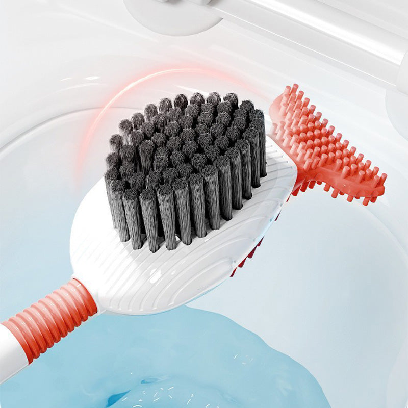 Avtoit | Wall-mounted suction cup toilet brush set