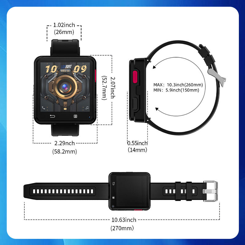 Avtoit | Fashion Sports Smart Watch with dual cameras