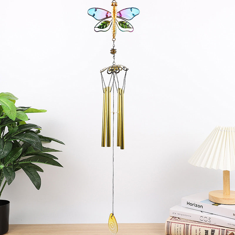 Avtoit | Hummingbird and dragonfly Wind chime garden decoration