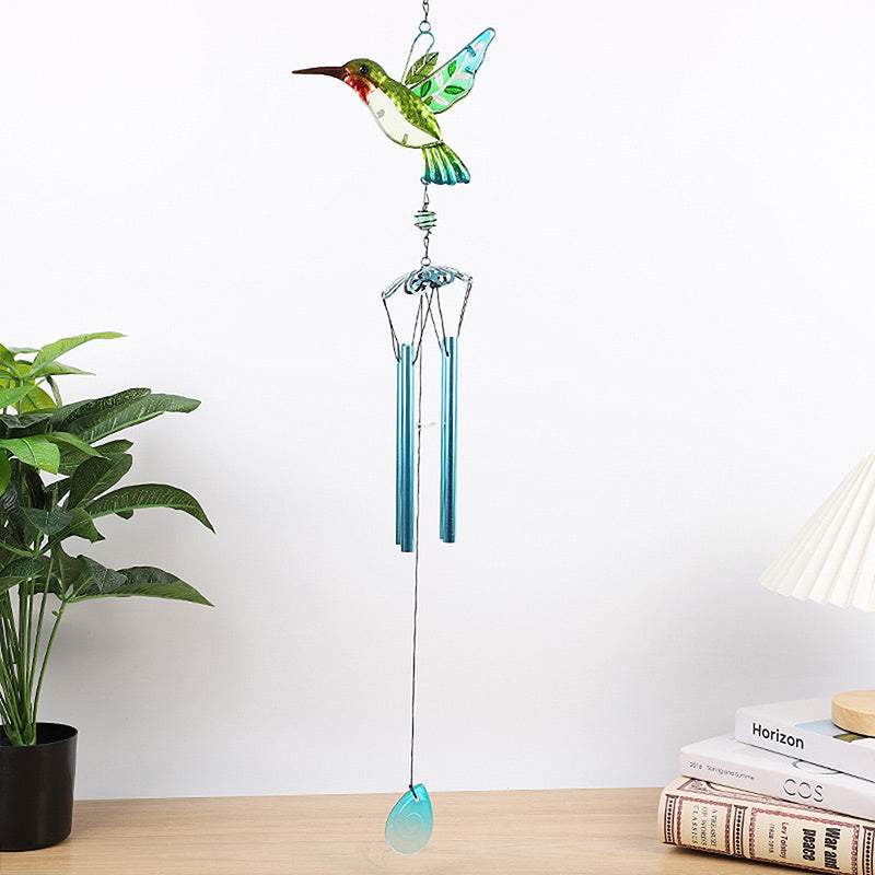 Avtoit | Hummingbird and dragonfly Wind chime garden decoration