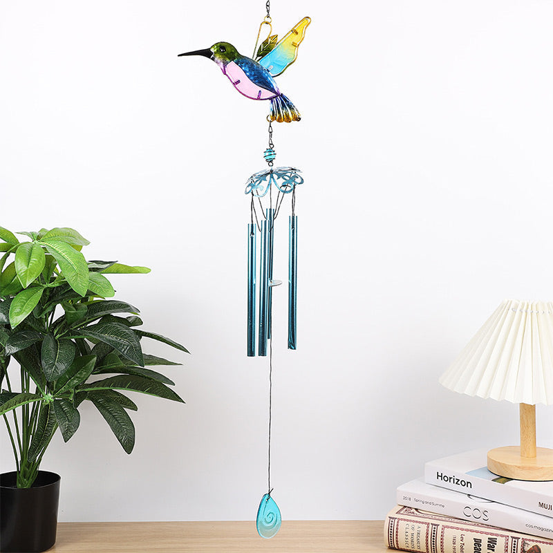 Avtoit | Hummingbird and dragonfly Wind chime garden decoration