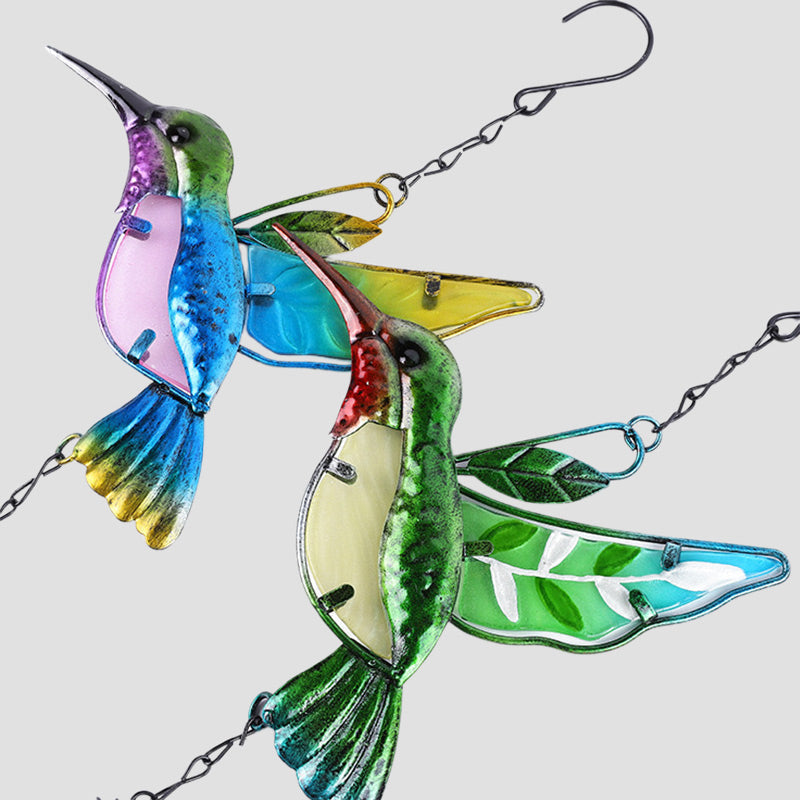 Avtoit | Hummingbird and dragonfly Wind chime garden decoration