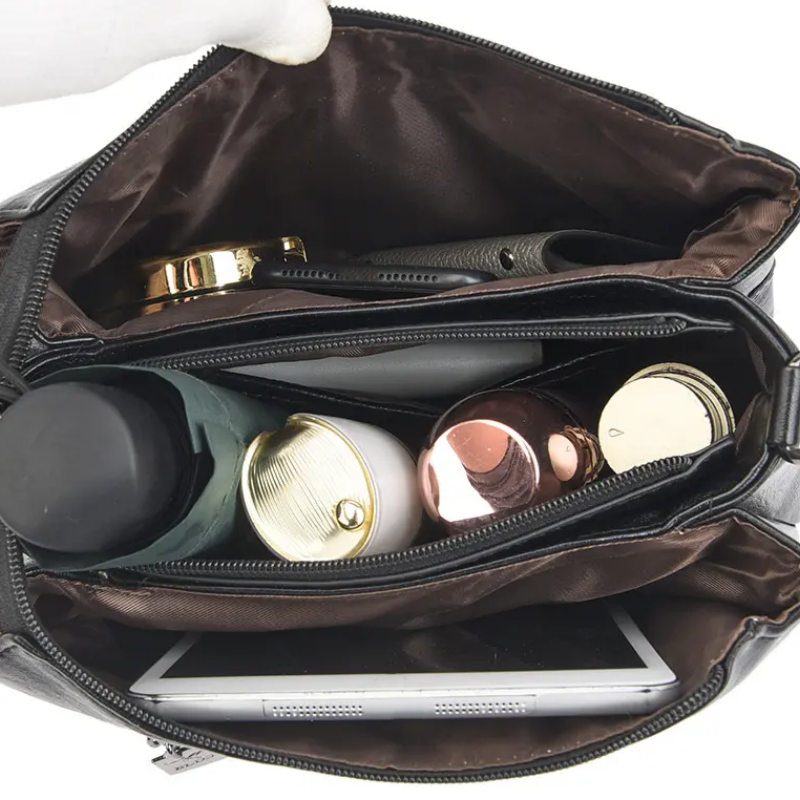 Avtoit | Retro shoulder bag in multiple layers with large capacity