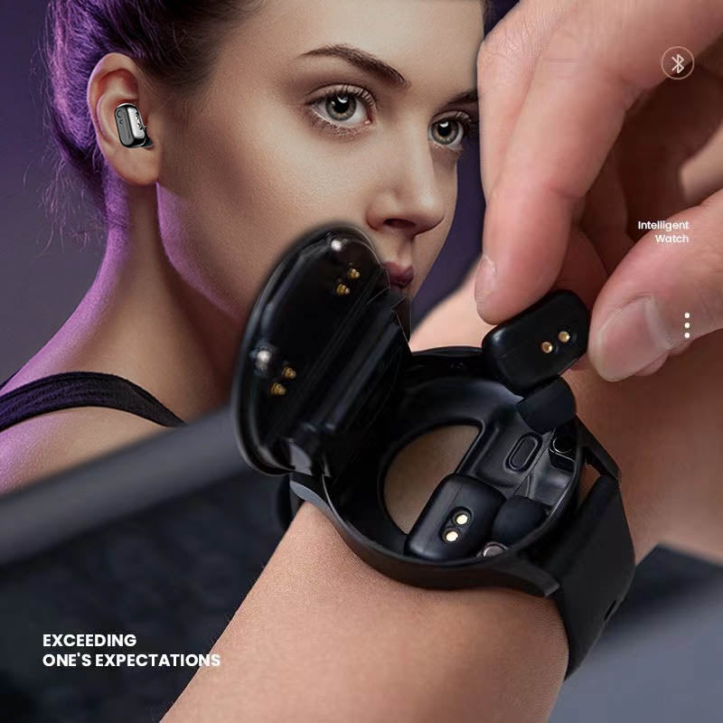 Avtoit | 2-in-1 Smartwatch with Earbuds (For iPhone & Android)