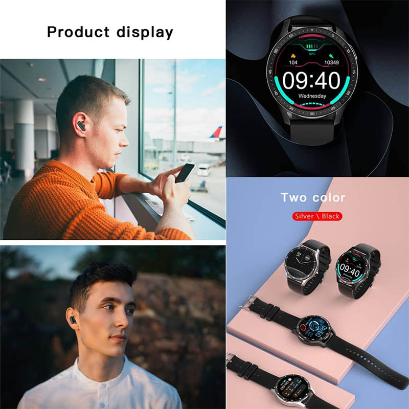 Avtoit | 2-in-1 Smartwatch with Earbuds (For iPhone & Android)