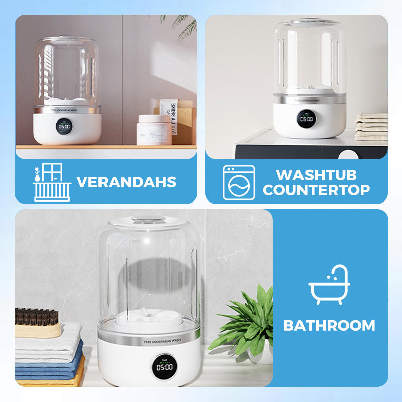 Avtoit | Portable rechargeable mini washing machine for underwear！
