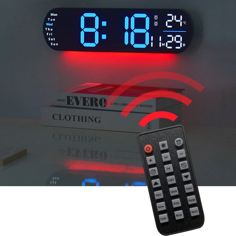 Avtoit | Multifunctional Decorative LED Digital Wall Clock