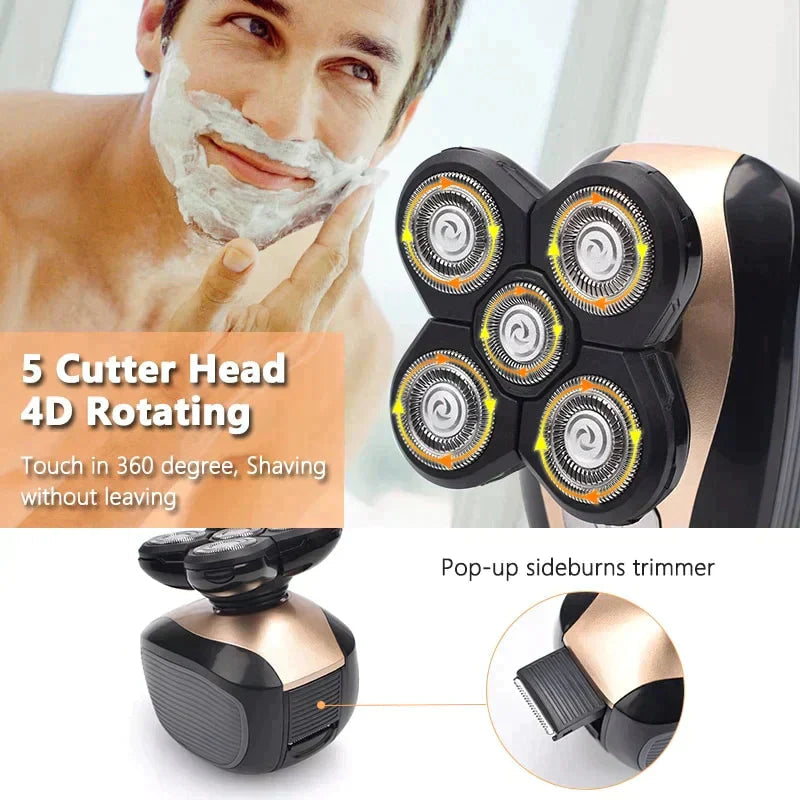 Avtoit |  5-in-1 multifunctional 4D electric shaver