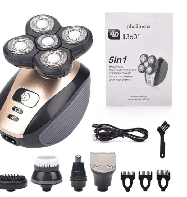 Avtoit |  5-in-1 multifunctional 4D electric shaver
