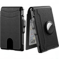 Avtoit | Wallet for men - with pop-up aluminum case Minimal wallet with leather money clip with space for credit cards RFID blocking