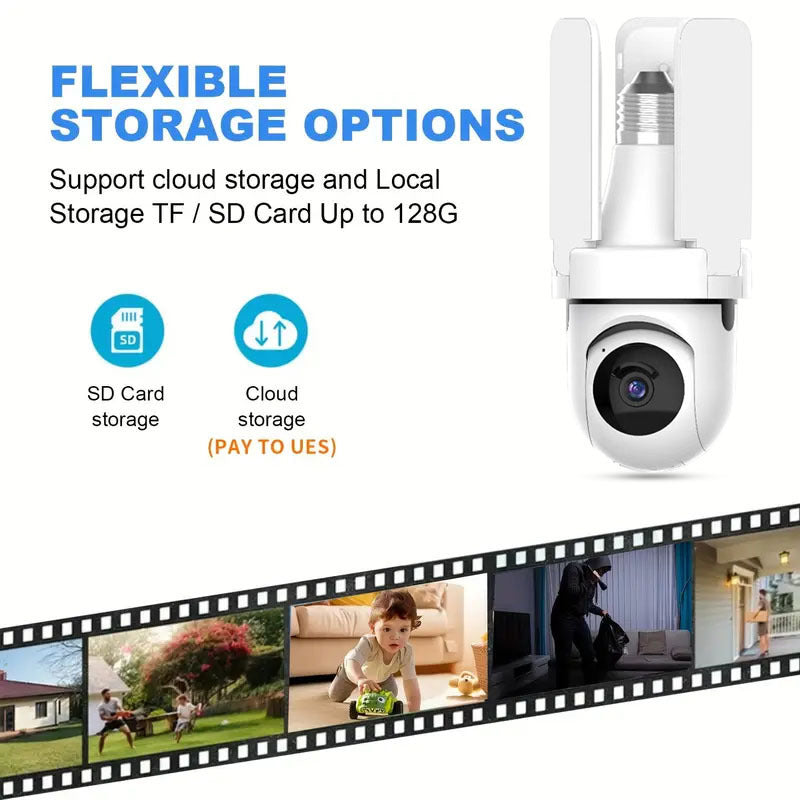 Avtoit | Wireless security cameras with night vision and lightbulb