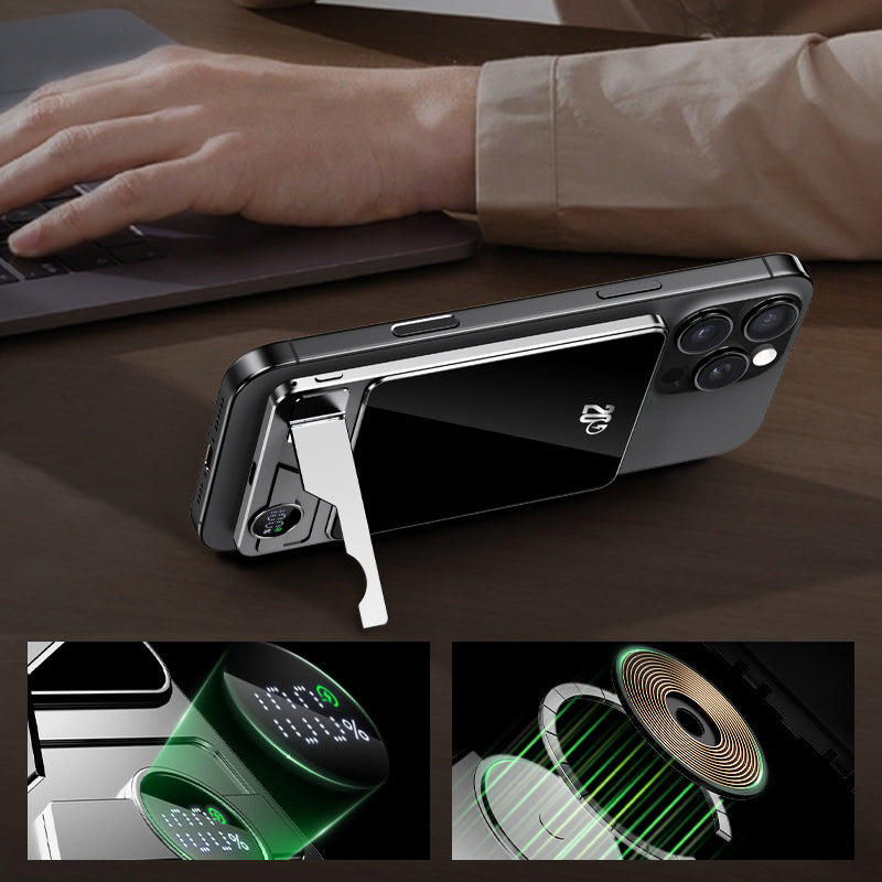 Avtoit |  Magnetic power bank with two modes and stand