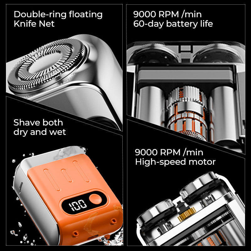 Avtoit | Men's Portable Mini Rotary Electric Shaver